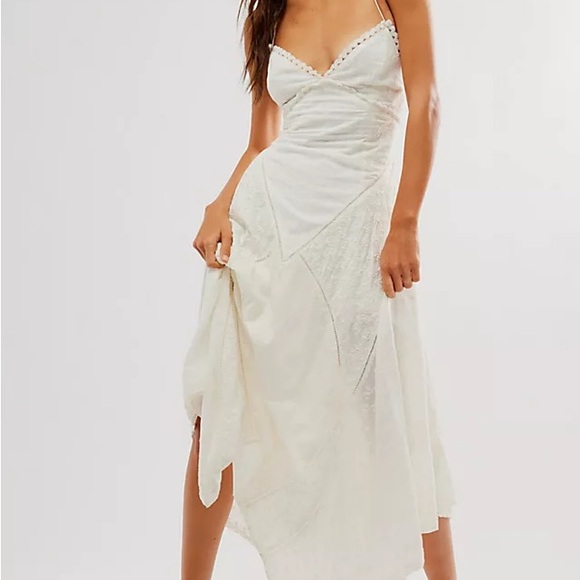 Free People Heart of Mine White Maxi Dress - Picture 4 of 5